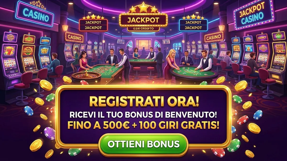 Registrazione con bonus